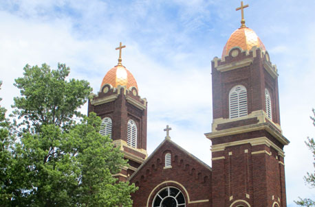 Sacred Heart Catholic Church Capital Campaign in Arkansas City, Kansas.